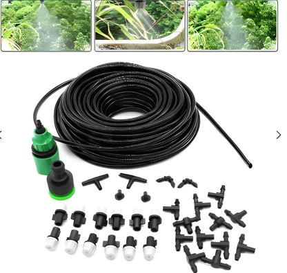 Sistema de Irrigação Profissional para Jardim com Pulverizadores Automáticos - Ideal para Cultivo de Plantas