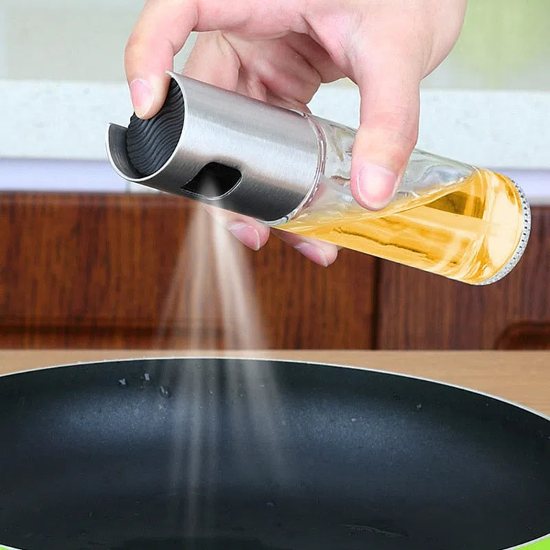 Spray de Azeite com Vinagre e Óleo - Condimento Prático para Cozinha