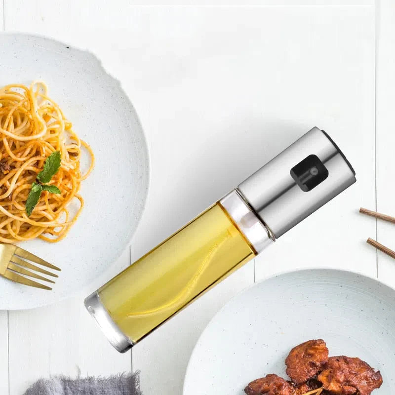 Spray de Azeite com Vinagre e Óleo - Condimento Prático para Cozinha