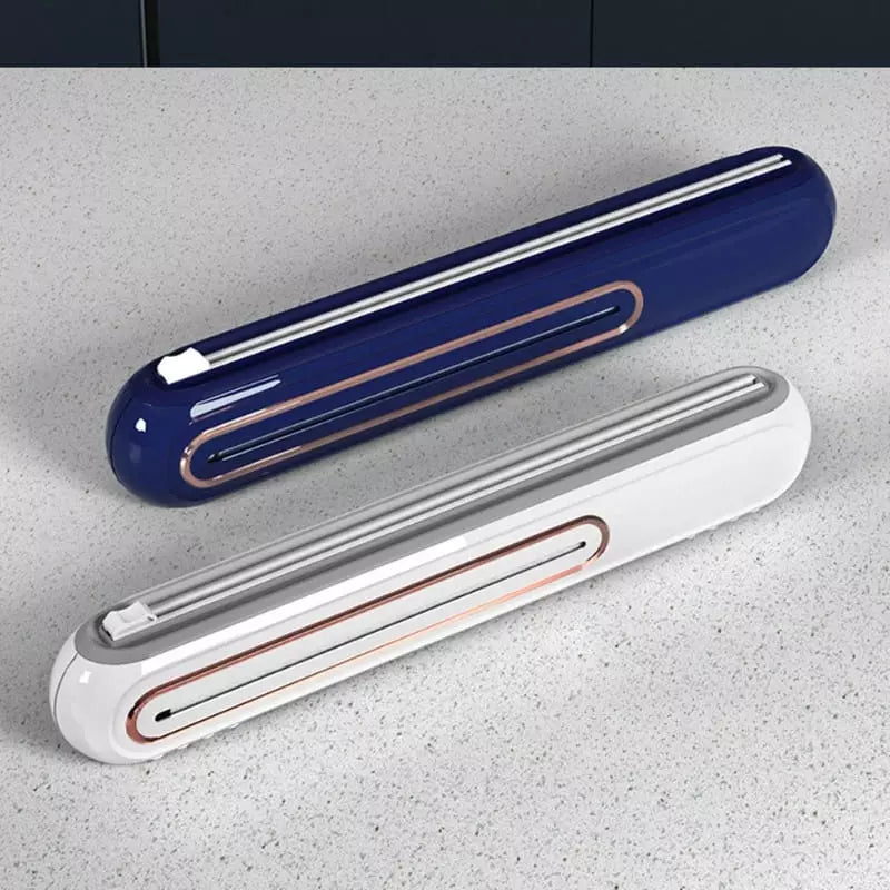 Suporte Cortador para Papel Filme, Papel Plástico e Papel Alumínio - Acessório Prático para Cozinha
