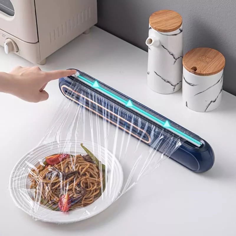 Suporte Cortador para Papel Filme, Papel Plástico e Papel Alumínio - Acessório Prático para Cozinha