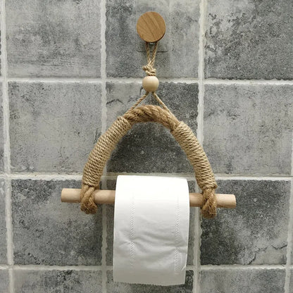 Suporte Decorativo de Bambu com Corda Natural - Ideal para Plantas e Decoração