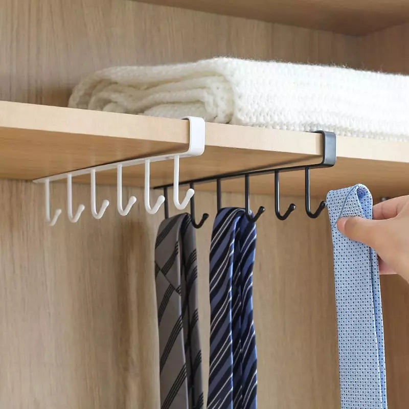 Suporte Suspenso para Utensílios de Cozinha - Organizador Prático para Casa