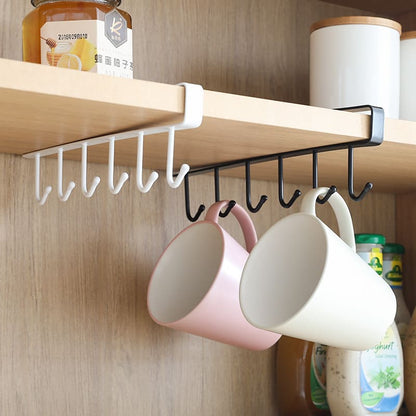 Suporte Suspenso para Utensílios de Cozinha - Organizador Prático para Casa