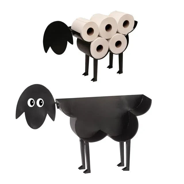 Suporte de Ferro para Papel Higiênico em Formato de Animais