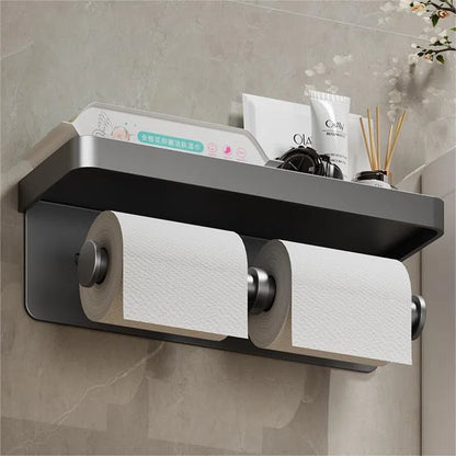 Suporte de Papel Higiênico Inox - Acessório de Banheiro Durável e Elegante