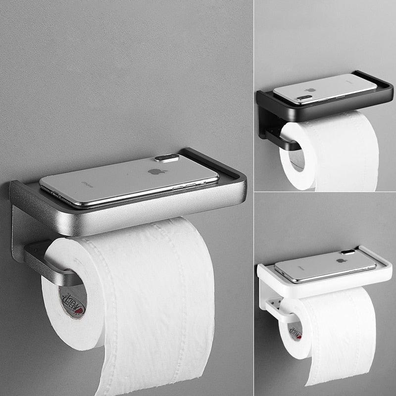 Suporte de Papel Higiênico Moderno Genova - Design Elegante e Funcional