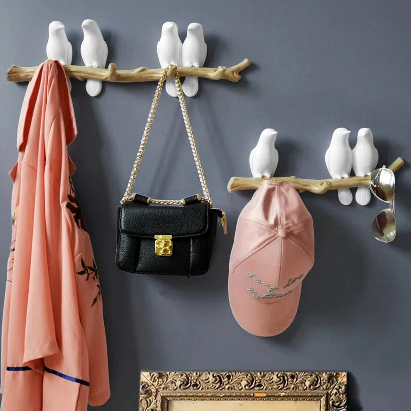 Suporte de Parede para Pássaros Decorativo - Ideal para Jardinagem e Decoração de Interiores