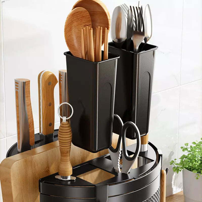 Suporte para Facas e Utensílios de Cozinha - Organizador Prático e Funcional