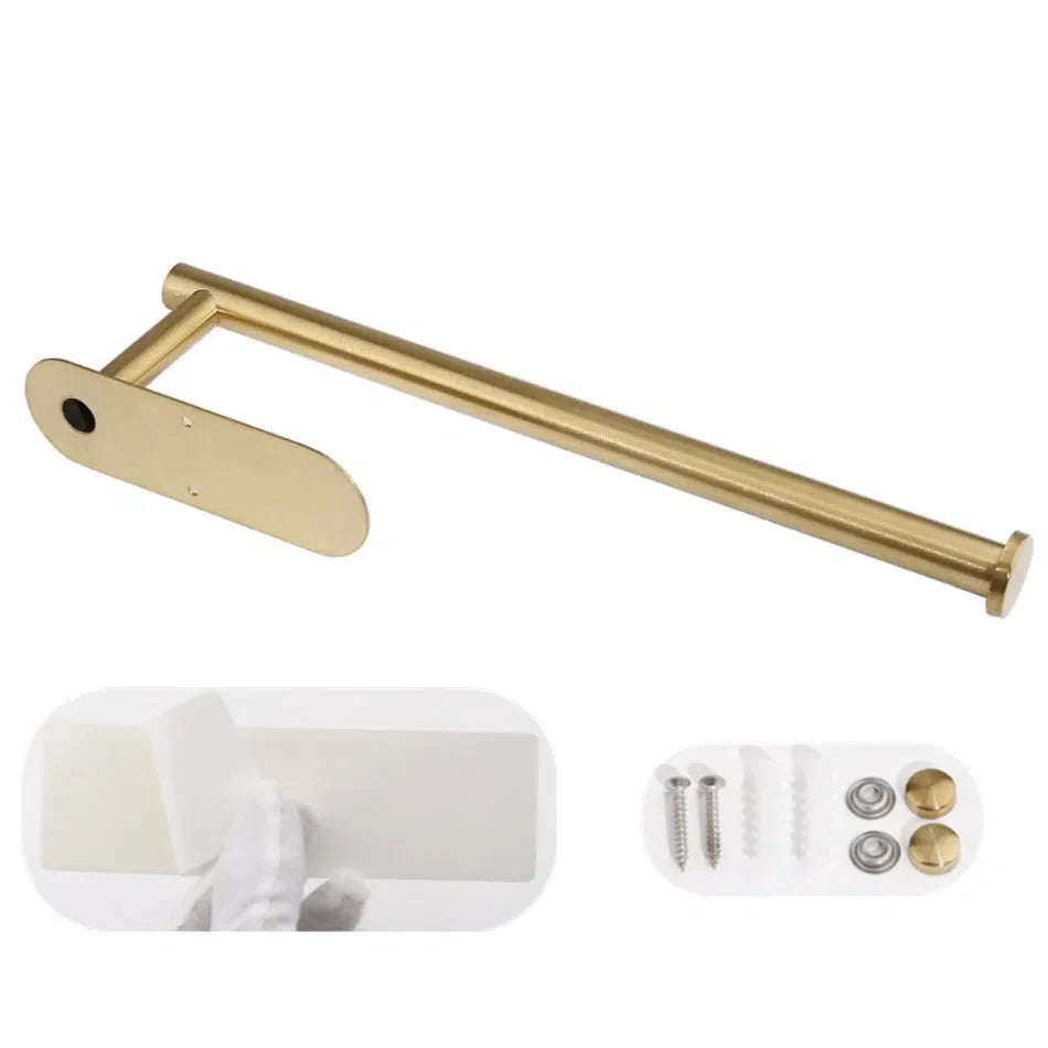 Suporte para Papel em Aço Inoxidável 304 - Durável e Resistente
