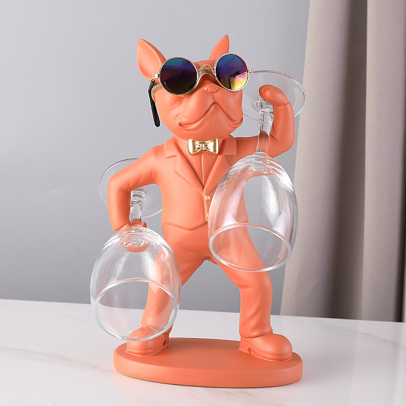 Suporte para Taças BullDog Mordomo - Acessório Prático e Elegante para Organizar Copos