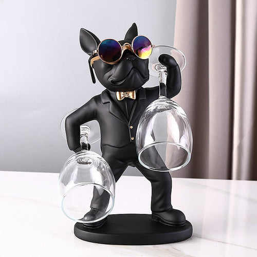 Suporte para Taças BullDog Mordomo - Acessório Prático e Elegante para Organizar Copos