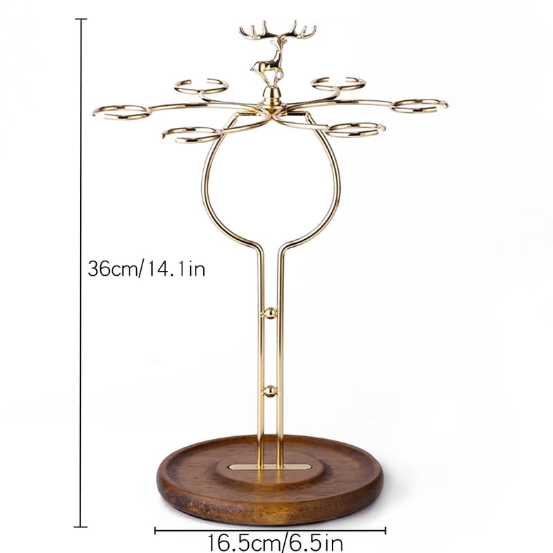 Suporte para Taças de Vinho e Champanhe para Bar em Casa - Acessório de Decoração