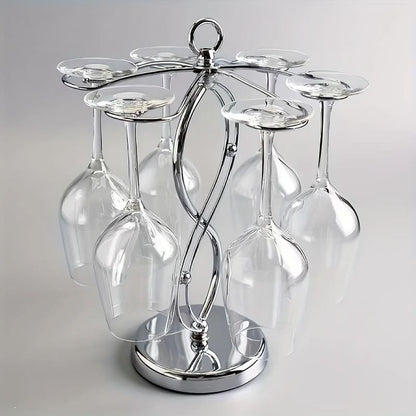 Suporte para Taças de Vinho e Champanhe para Bar em Casa - Acessório de Decoração