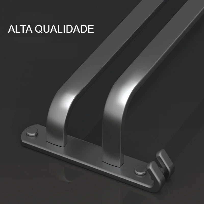 Suporte para Toalhas de Banheiro Duplo e Triplo - Organizador de Banho