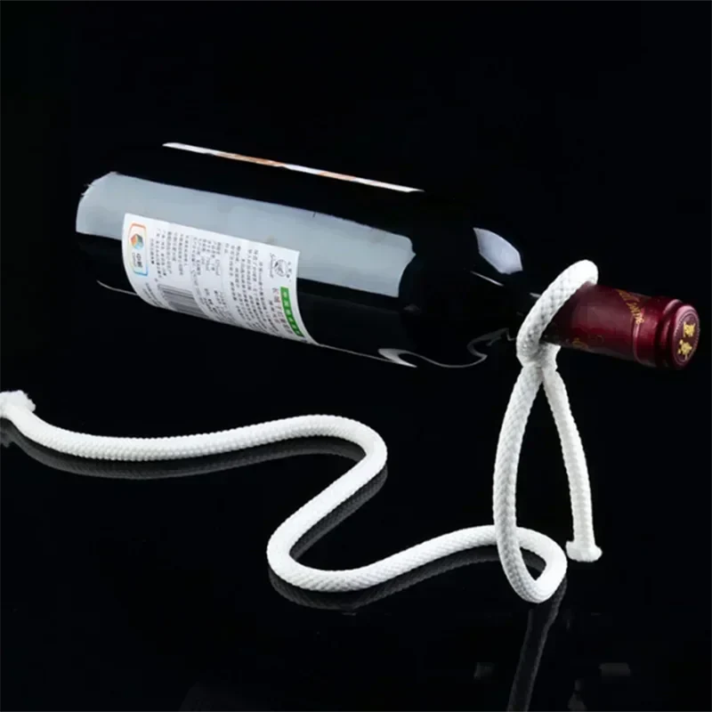 Suporte para Vinhos Corrente ou Corda Mágica - Organizador de Garrafas