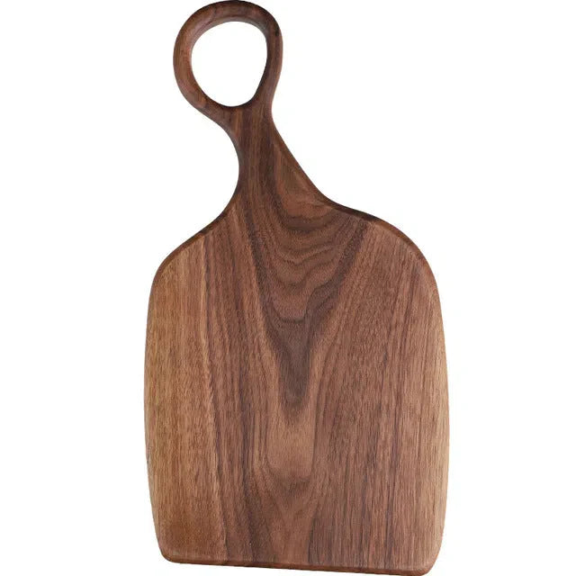 Tábua de Corte de Madeira Nobre de Nogueira para Cozinha