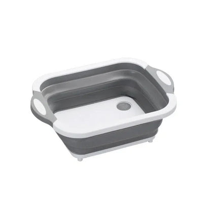 Tábua de Cozinha Multifuncional e Dobrável - Ideal para Cortar e Preparar Alimentos