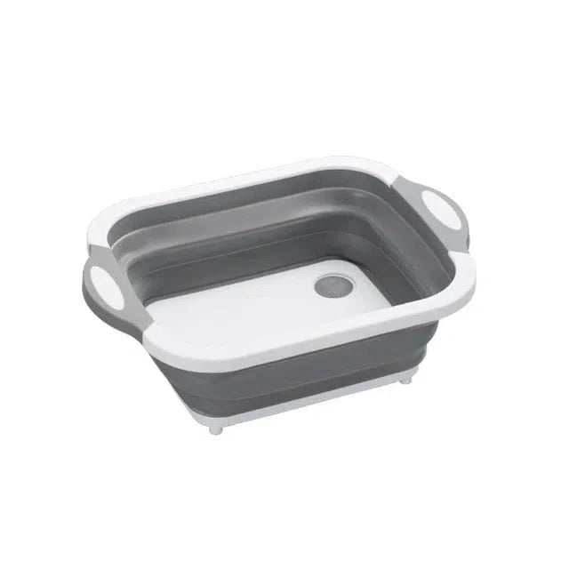 Tábua de Cozinha Multifuncional e Dobrável - Ideal para Cortar e Preparar Alimentos