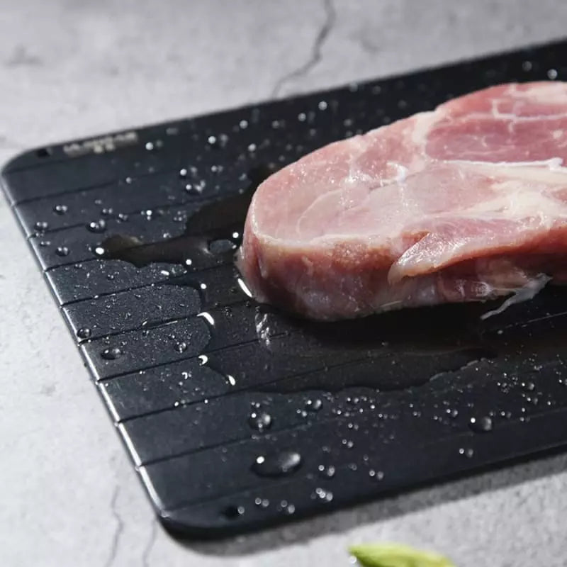 Tábua de Descongelar Carne e Alimentos Rápida e Eficiente