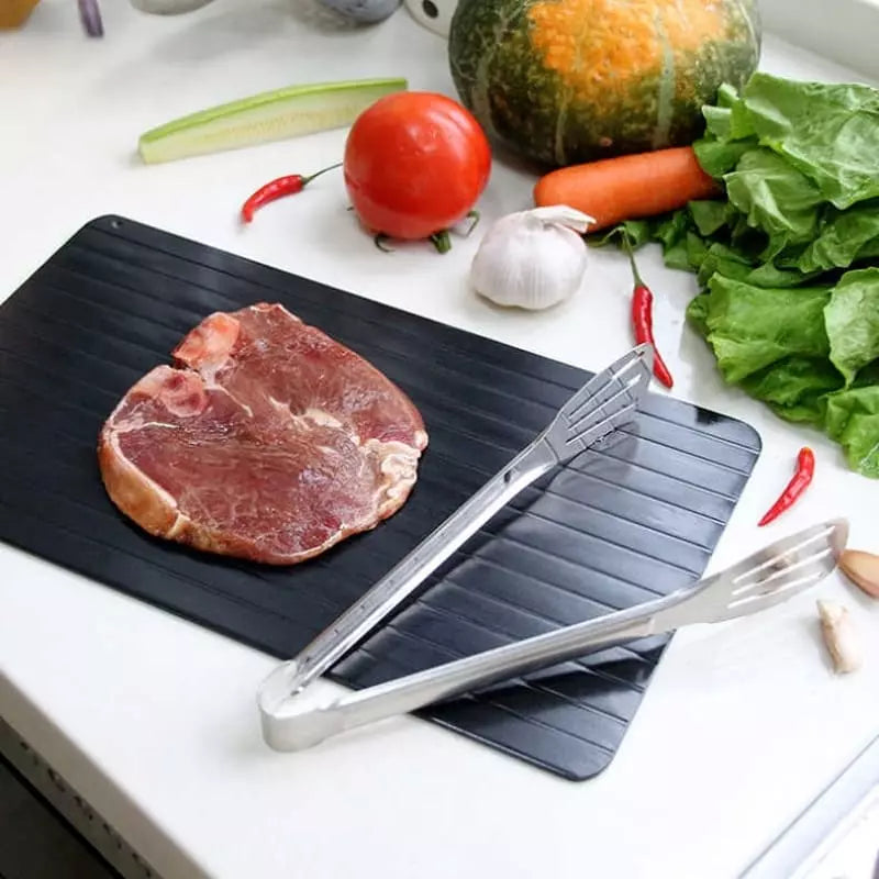 Tábua de Descongelar Carne e Alimentos Rápida e Eficiente