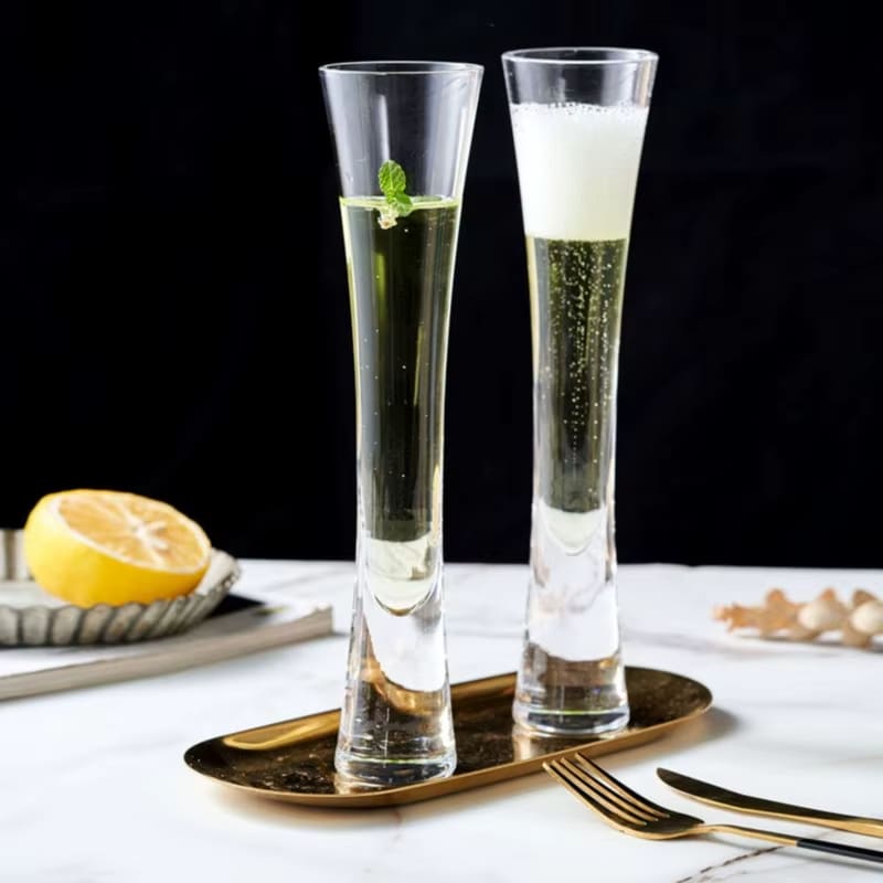 Taça de Champanhe de Cristal para Espumante - Ideal para Bar em Casa