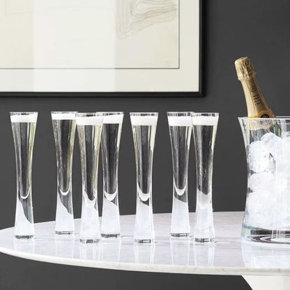 Taça de Champanhe de Cristal para Espumante - Ideal para Bar em Casa