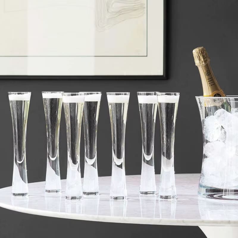 Taça de Champanhe de Cristal para Espumante - Ideal para Bar em Casa