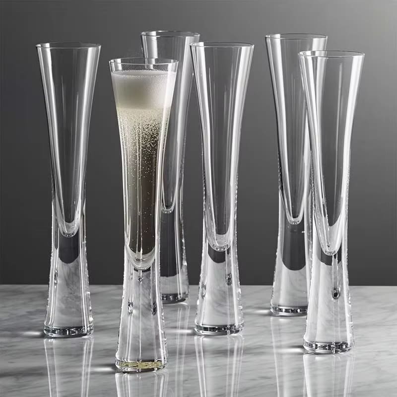 Taça de Champanhe de Cristal para Espumante - Ideal para Bar em Casa