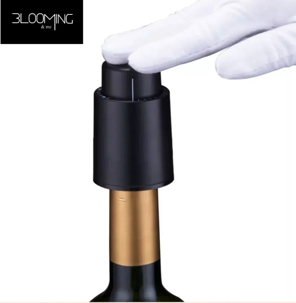 Tampa de Pressão a Vácuo para Conservação de Vinho