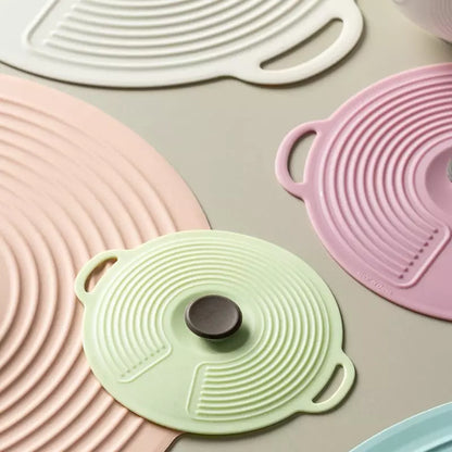 Tampa de Silicone Universal Dobrável para Micro-ondas - Acessório Prático e Resistente