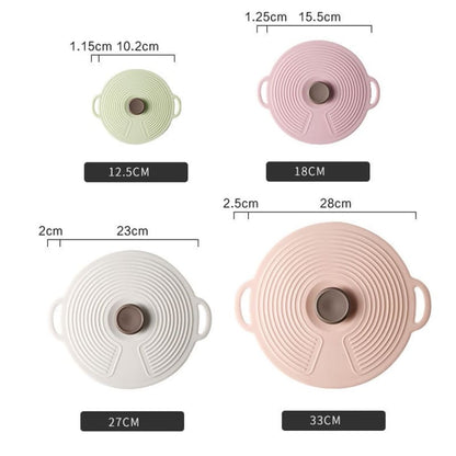 Tampa de Silicone Universal Dobrável para Micro-ondas - Acessório Prático e Resistente