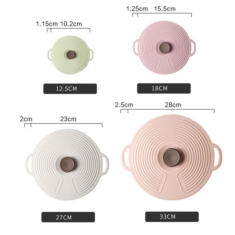 Tampa de Silicone Universal Dobrável para Micro-ondas - Acessório Prático e Resistente