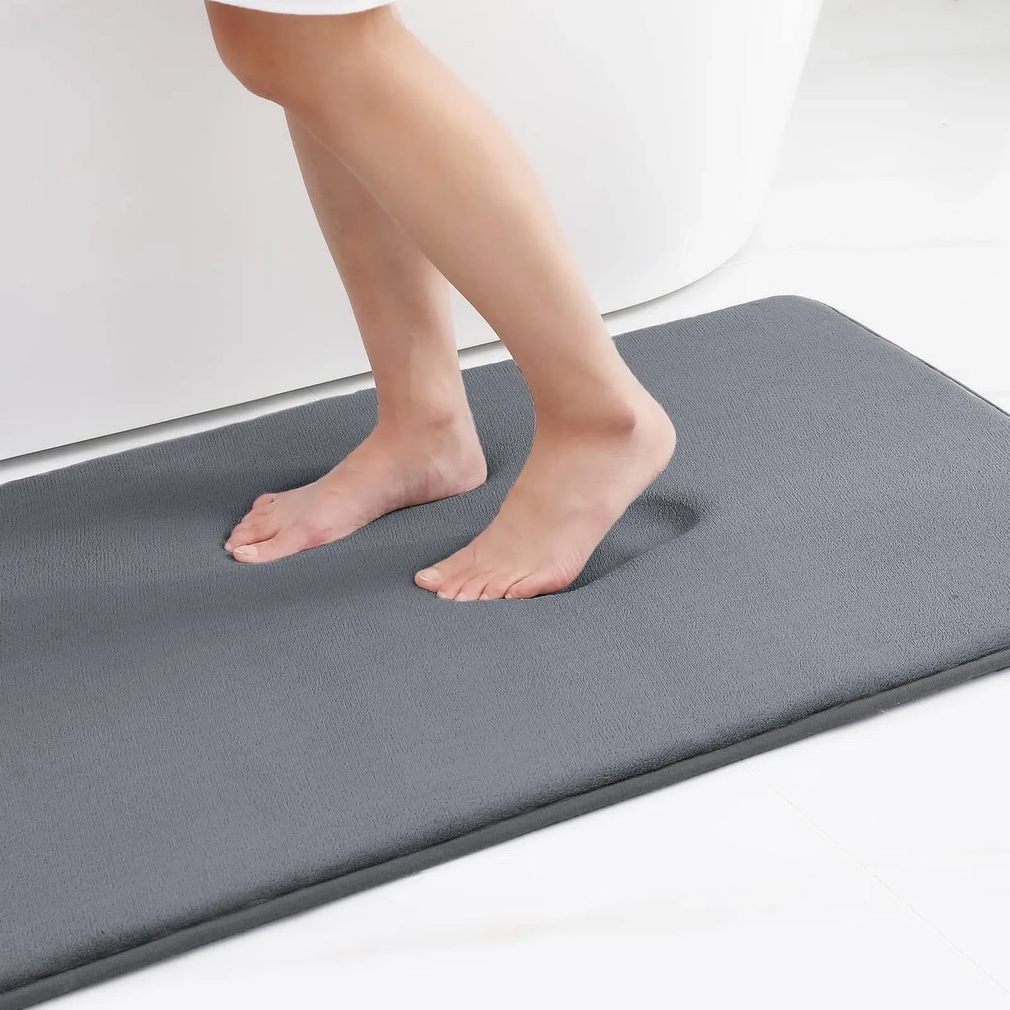 Tapete Antiderrapante Absorvente para Banheiro - Conforto e Segurança