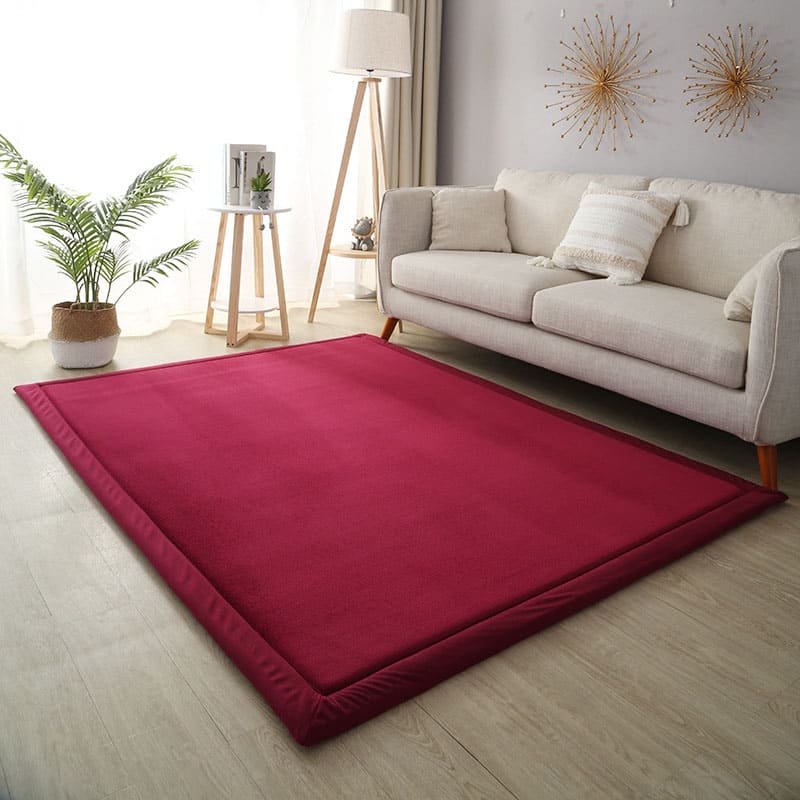 Tapete Antiderrapante de Veludo Cristal Luxo - Ideal para Decoração de Interiores