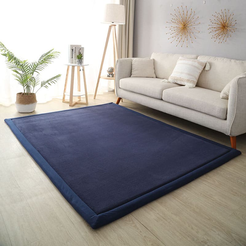 Tapete Antiderrapante de Veludo Cristal Luxo - Ideal para Decoração de Interiores