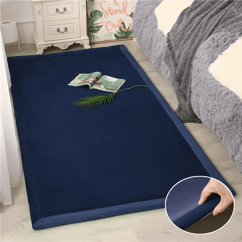 Tapete Antiderrapante de Veludo Cristal Luxo - Ideal para Decoração de Interiores