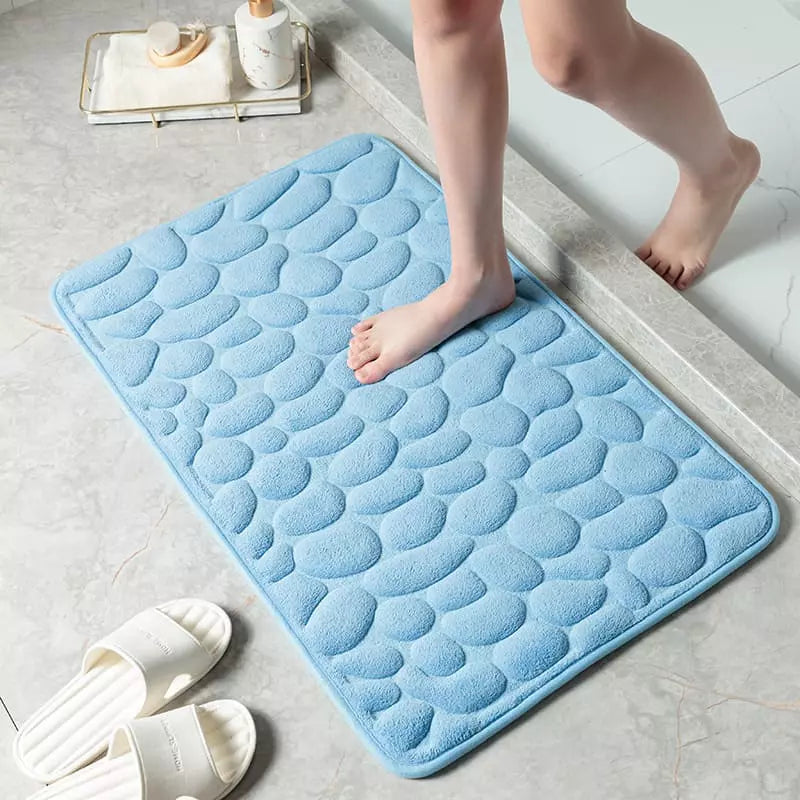 Tapete Antiderrapante e Absorvente para Banheiro - Conforto e Segurança