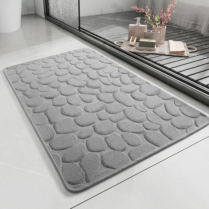 Tapete Antiderrapante e Absorvente para Banheiro - Conforto e Segurança