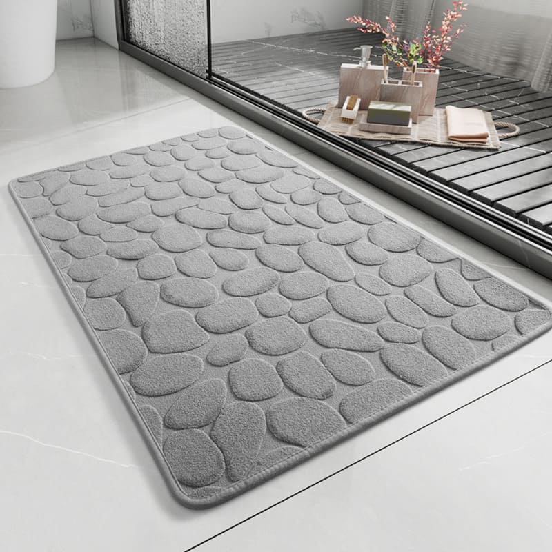 Tapete Antiderrapante e Absorvente para Banheiro - Conforto e Segurança