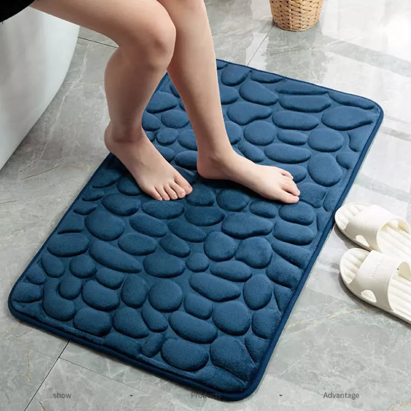 Tapete Antiderrapante e Absorvente para Banheiro - Conforto e Segurança