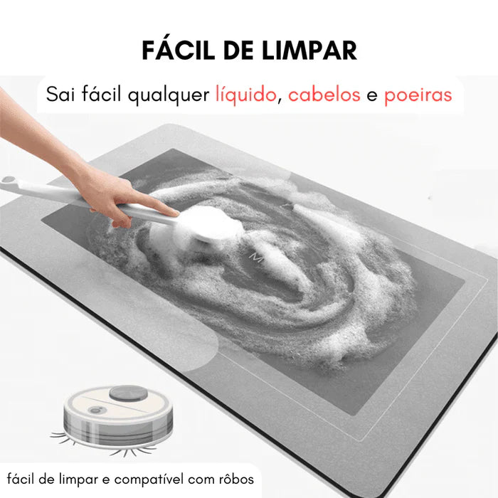 Tapete Antiderrapante e Absorvente para Cozinha - Ideal para Segurança e Conforto