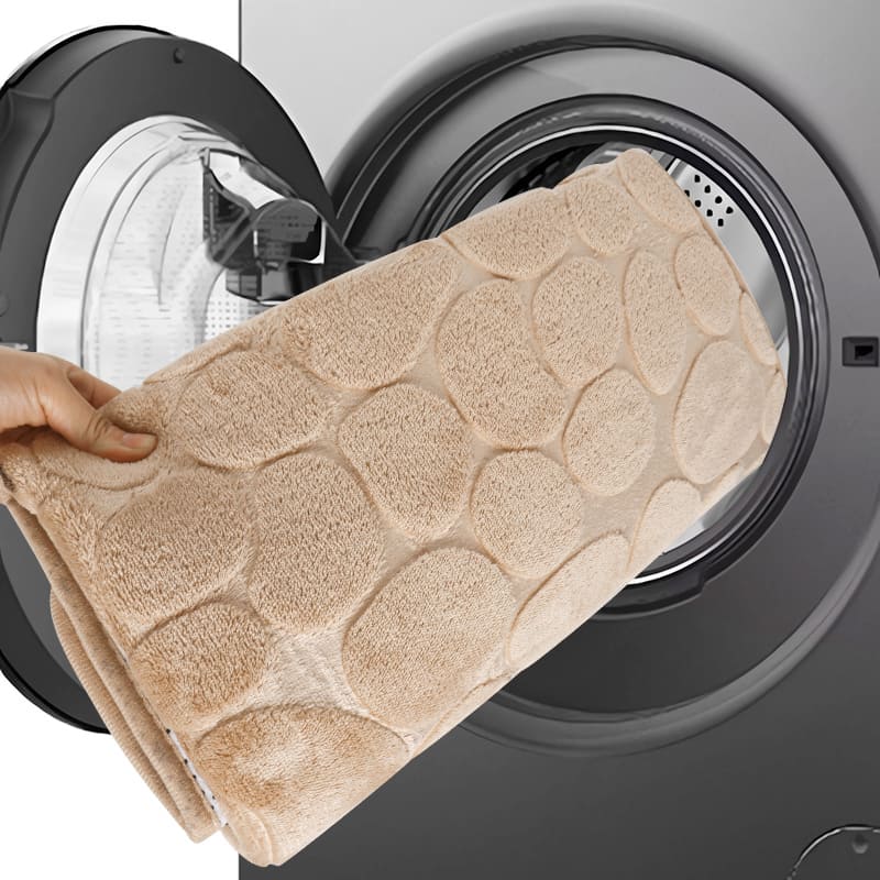 Tapete Antiderrapante para Banheiro - Absorvente em Canto