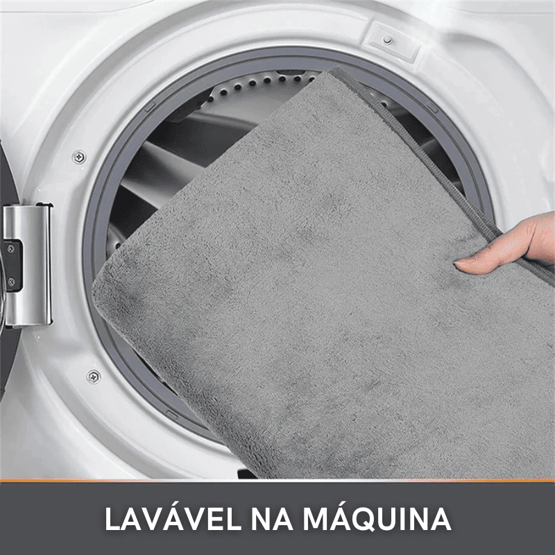 Tapete Antiderrapante para Banheiro, Veludo Absorvente e Confortável