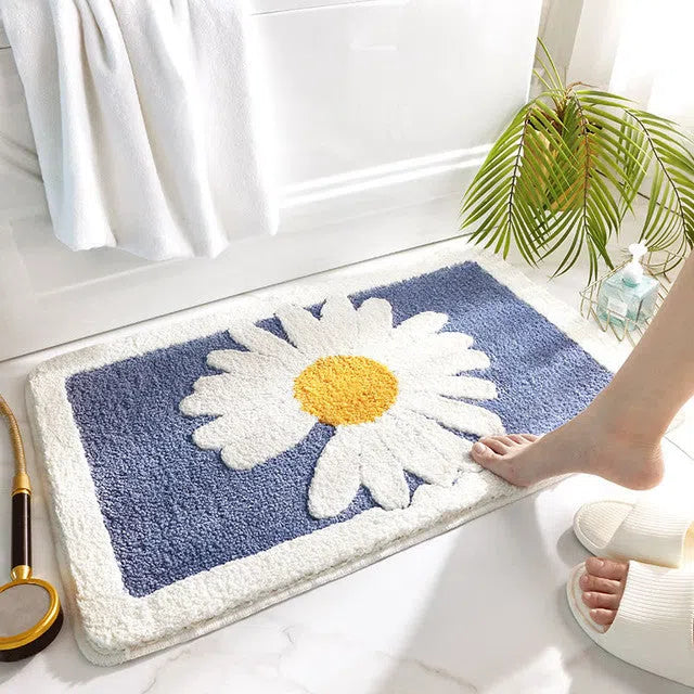 Tapete Decorativo Floral Bem Me Quer - Estilo Moderno para Sala e Quarto