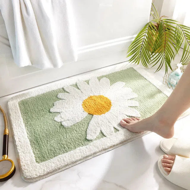 Tapete Decorativo Floral Bem Me Quer - Estilo Moderno para Sala e Quarto
