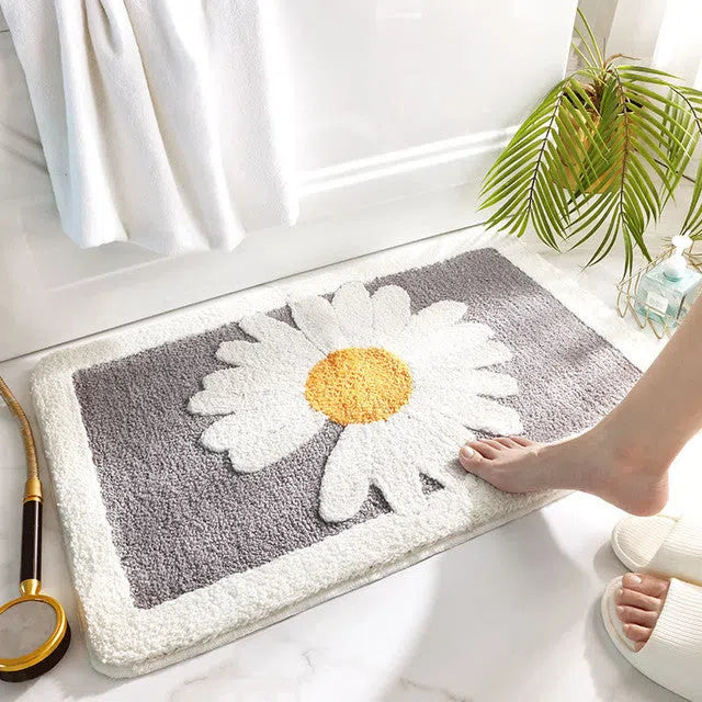 Tapete Decorativo Floral Bem Me Quer - Estilo Moderno para Sala e Quarto