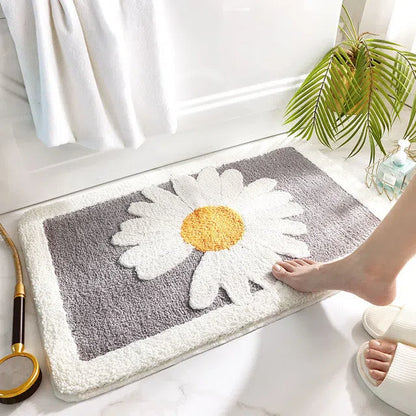 Tapete Decorativo Floral Bem Me Quer - Estilo Moderno para Sala e Quarto