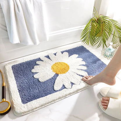 Tapete Decorativo Floral Bem Me Quer - Estilo Moderno para Sala e Quarto