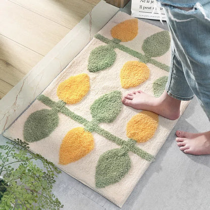 Tapete Decorativo com Folhagens - Estilo Natural para Ambientes